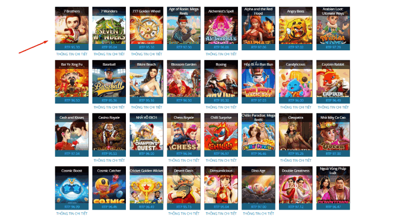 Cách chơi slot game W88 - điều chỉnh mức cược và quay thưởng